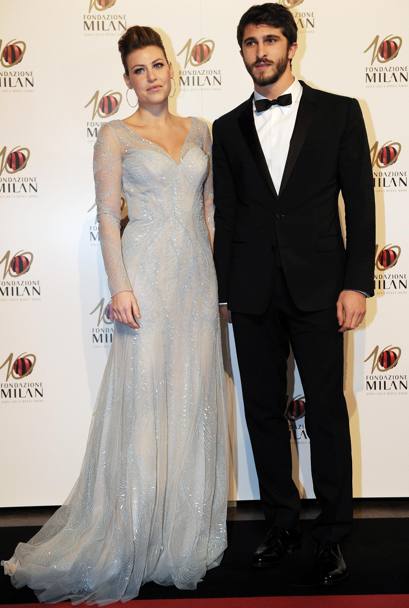 Barbara Berlusconi con il fidanzato Lorenzo Guerrieri. Ansa